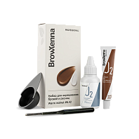 Набор для окрашивания бровей и ресниц BrowXenna® OXYGEN J2 (краска + оксид) Набор для окрашивания бровей и ресниц BrowXenna® OXYGEN J2 (краска + оксид)