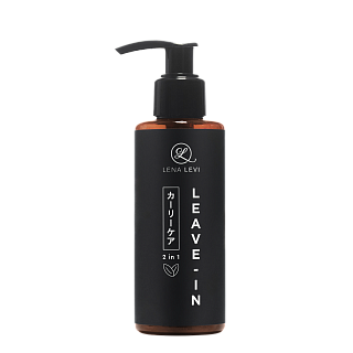 Несмываемый уход для кудрявых волос легкой фиксации LEAVE-IN 2 in 1 с протеинами риса, LENA LEVI®